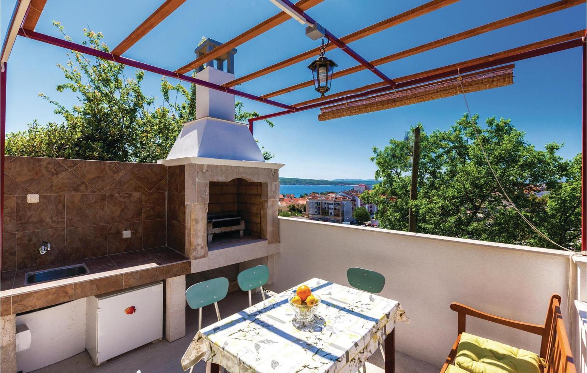 Nice Apartment In Crikvenica With House Sea View Εξωτερικό φωτογραφία